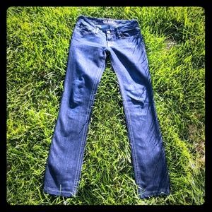 DL1961 skinny jeans dark wash Kate slim straight